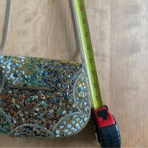 Handmade Gemstone Shoulder Bag ✨ - Picture 8 of 12